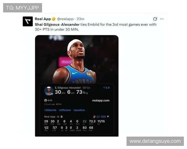 40+6+5 率队三连胜！亚历山大 MVP 赔率登顶，罚球争议难掩统治力